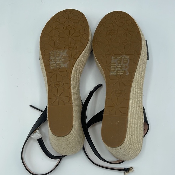 KATE SPADE KITT ESPADRILLE WEDGE SANDAL - Picture 7 of 12
